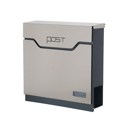 Sembrini Metal Wall Mounted Letter Box