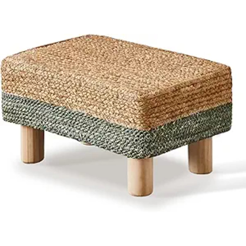 Repose-pieds rectangulaire avec repose-pieds