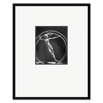 Glamour, "A Model Wearing A Swimsuit In An Excerise Ring", John Rawlings, June 1, 1942 Print by Condé Nast