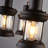 4 - Light Dimmable Geometric Chandelier