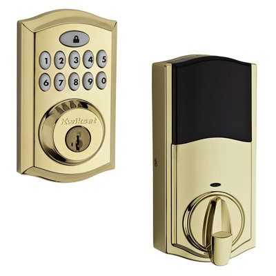 Single Cylinder Electronic Deadbolt with SmartKey