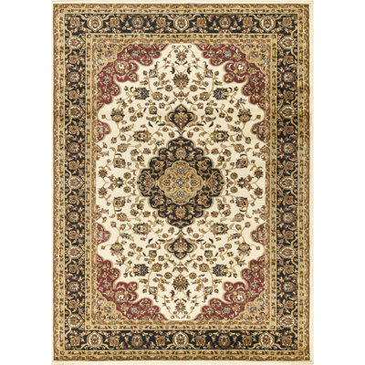 Remise de rangement classique en métal 3 po Tapis en polypropylène crème X 7, profondeur 87, largeur 63, hauteur 0,43,