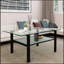 Table basse rectangulaire en verre, table basse transparente, tables d'appoint modernes pour le salon, meuble de salon-891966797-993735054