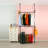 Telescopic Garment Rack, Heavy Duty Design Movable DIY By Hand No Damage To Wall Ceiling Hanging Rail, 31-47In Wide Adjustable, 120 Kilogram Loading, Reach Hook Included-114196697