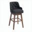 Versatile Set of 2 Swivel Bar Stools with Sturdy Construction and Comfortable Seating