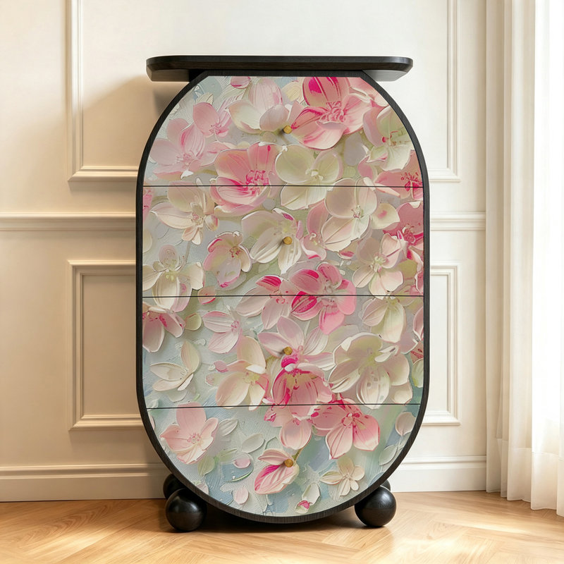 Armoire de salon moderne à tiroirs