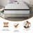 Medium Bamboo Cooling Memory Gel Foam Mattress With Charcoal-1947742913-1953267416