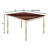 Dejenae Four Leg Dining Set