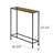 Perri Iron Top End Table