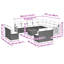Ensemble de canapé de jardin Vidaxl-114254068