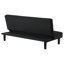 Boston Black Tufted Convertible Sofa Bed