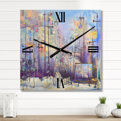 Metal Wall Clock