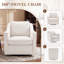 Upholstered Swivel Accent Chair-132720697