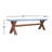 Fleur 74" Wooden Picnic Bench