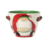 Old St. Nick Handmade Earthenware Cereal Bowl