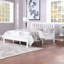 Cadre de lit grand en bois d'acacia et tête de lit en bois massif, cadre de lit contemporain en bois compatible avec tous les matelas