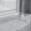 Porte de douche pliante sans cadre l 36 po x H 72 po Absalat