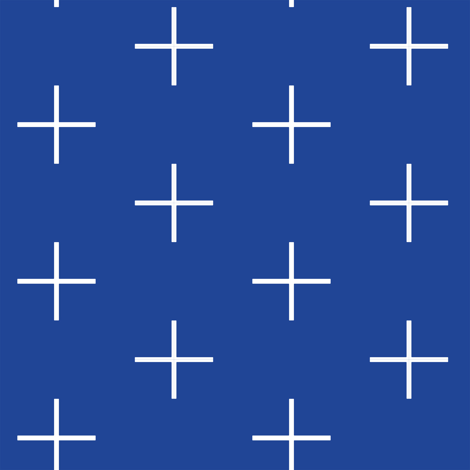 Addition Large Peel & Stick Wallpaper Roll, White/Blue, Non-pasted