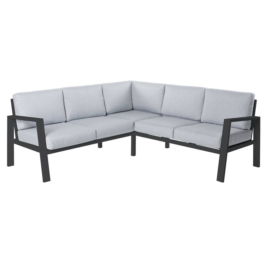 Gartenecksofa Zuckerman mit Kissen