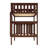 Twin over Twin Solid Wood Slat Standard Bunk Bed with Straight Ladder-73769011