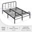 Metal-Framed Bed with High Headboard-1038813273-1024030405