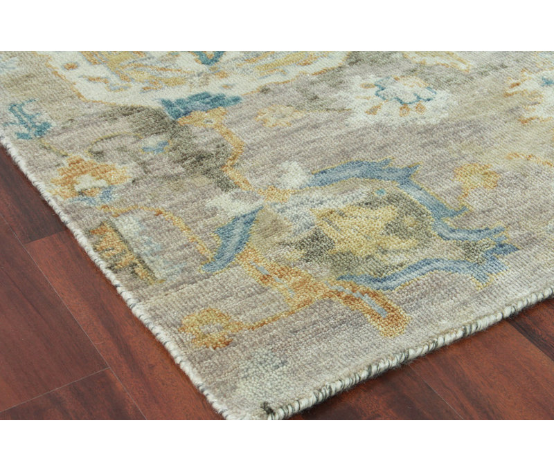 Essex Wool Damask Area Rug, Rectangle 8' x 10'