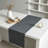 Premium Linen-Style Table Runner, Wrinkle-Resistant & Machine Washable Polyester, Rustic Farmhouse Decor For Everyday Use-389783488