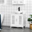 Armoire de salle de bain sous le lavabo avec 2 portes Kleankin