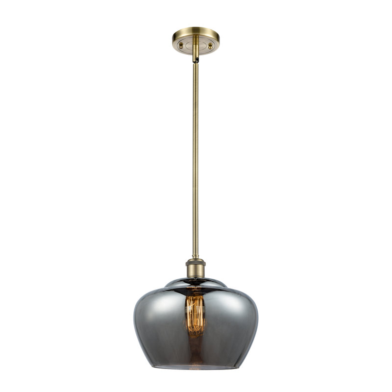 Mini-luminaire suspendu 11 "à 1 lumière Ballston Fenton, Mercure, DEL