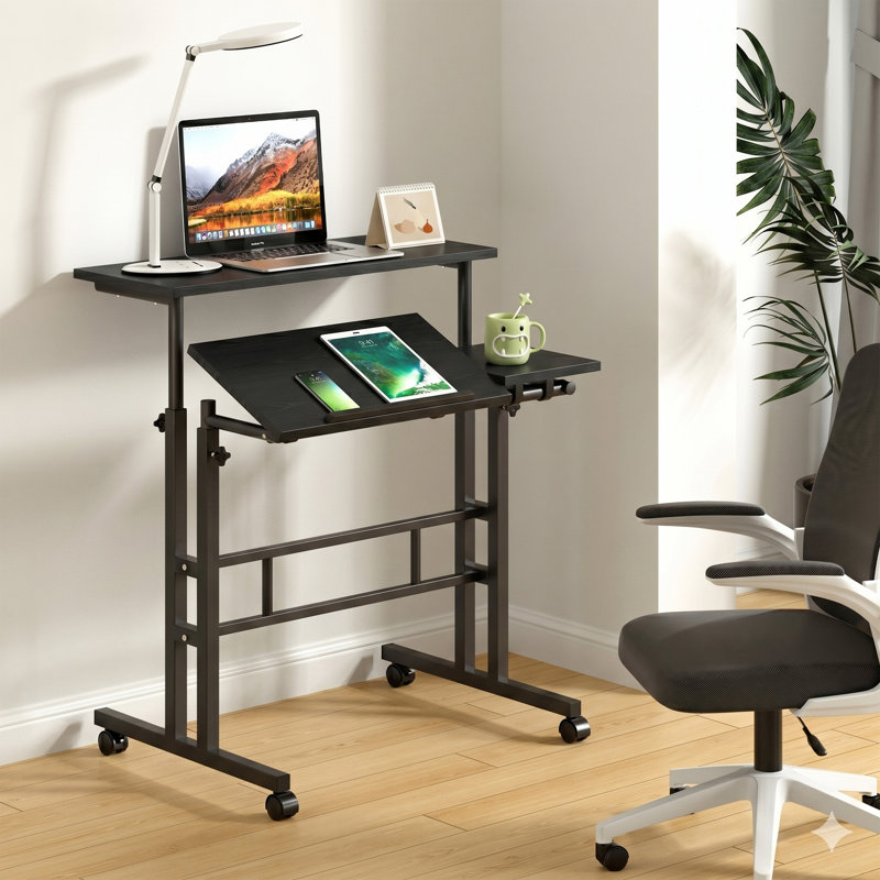 Bureau debout Normia Mobile, Black
