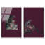 Delicate Spring Set High-Gloss Frameless Acrylic Glass Wall Art Abstract Print by Oliver Gal, Ready to Hang, 10 x 15-1925993171-1925993181