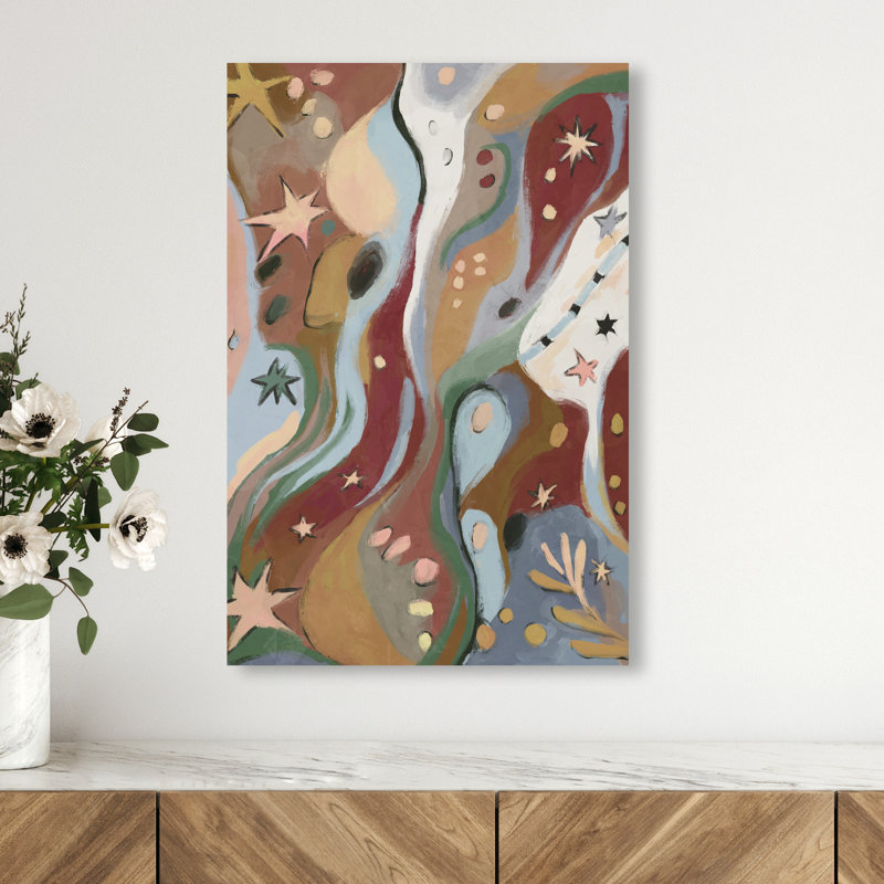 Modern Folk II Print by Oliver Gal, 36"H x 24"W, Gallery Wrapped