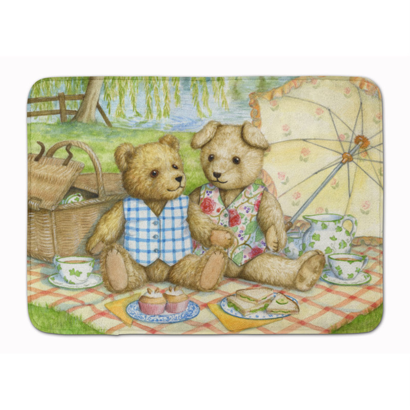 Logan Memory Foam Non-Slip Bath Rug