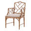 Furniture Classics Sawyer Mahogany Upholstered Arm Chair