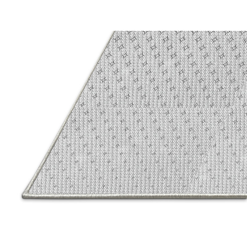 Tapis géométrique gris, Rectangle 2 pi x 3 pi