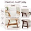 27.4"W Upholstered High-Back Accent Chair(Set Of 2)-125395377