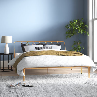 Cejas Metal Open-Frame Bed