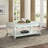 Vestavia 1-Shelf Coffee Table in Antique Pearl