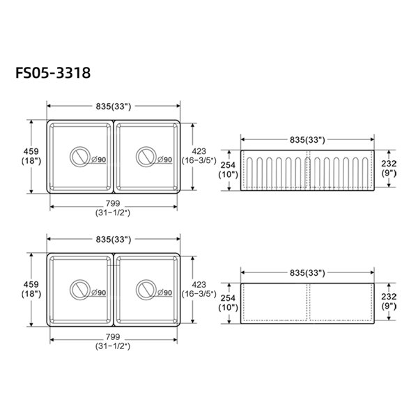 Dimensions du produit
