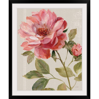 " Harmonious Rose Linen " by Lisa Audit