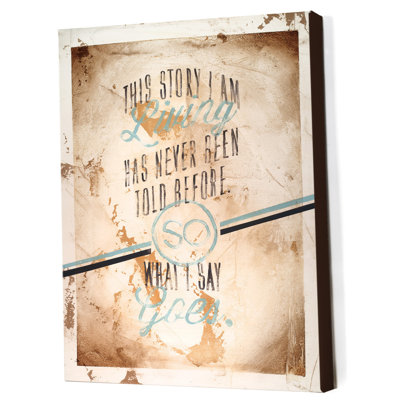 Screenplay by Rodney White - Wrapped Canvas Print