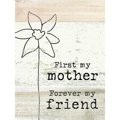 " First My Mother "
