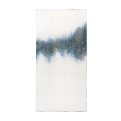 Trail Of Blue III Print by Beverly Fuller