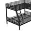 Lit superposé en L et lit mezzanine avec quatre tablettes intégrées