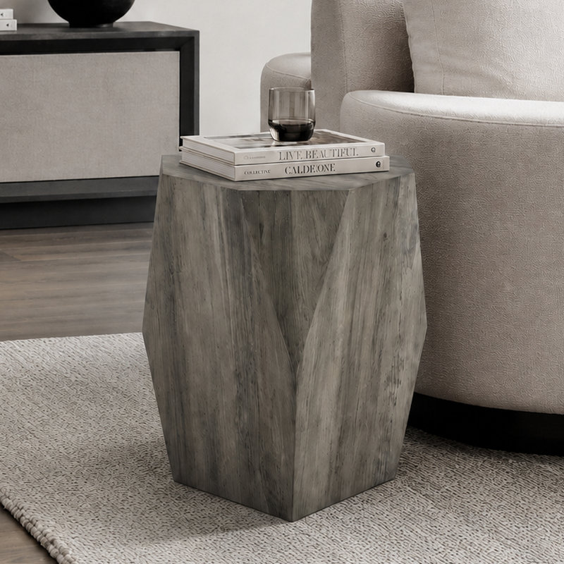 Table de bout John Block, Gris