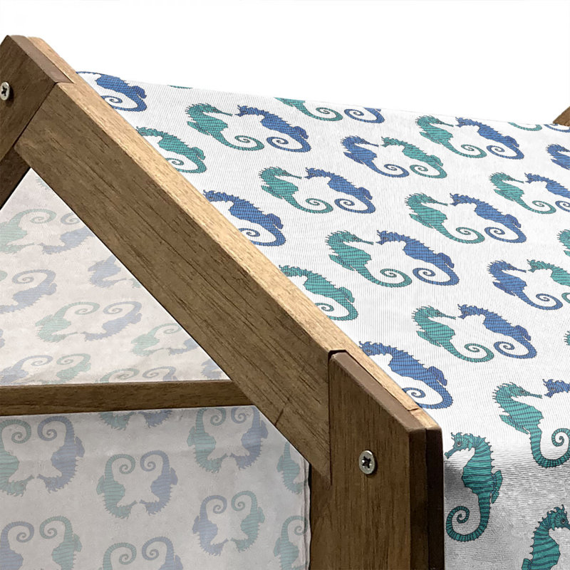Niche pour chien en bois, H 32,28 po x l 39,37 po x P 28,35 po