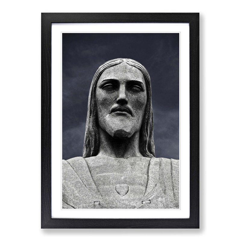 Single Picture Frame Print, Black