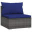 Rosalind Wheeler 13 Piece Garden Lounge Set With Cushions Poly Rattan-1433097661-1433097662