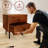  Savana Mid-Century 2 - Drawer Solid Wood Nightstand - End Table & with Metal Legs, Assembly Tools Included-1187923085