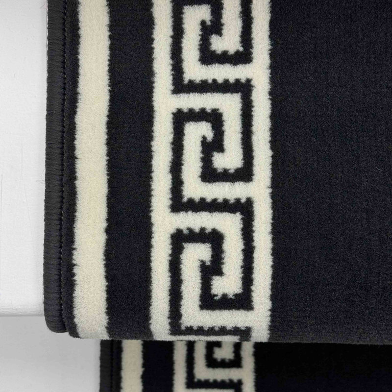 Stair Runner Geometric Area Rug, Runner 70 x 720 cm